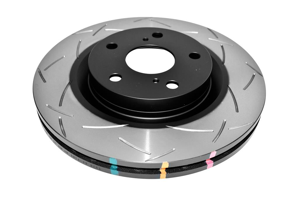Toyota Camry DBA Front Brake Kit – 4000 Series T3 Slotted & Xtreme Performance Brake Pads