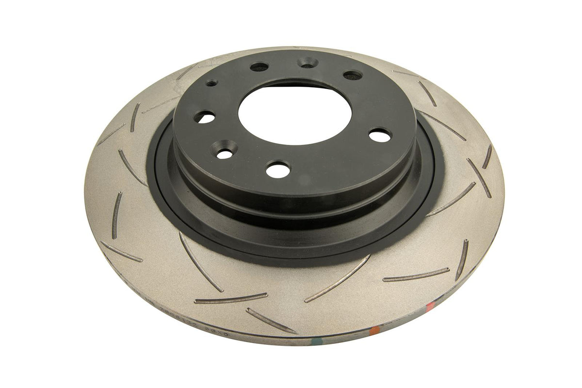 Mazda MX5 DBA Rear Brake Kit – 4000 Series T3 Slotted & Xtreme Performance Brake Pads (DBA42951S-2064XP)