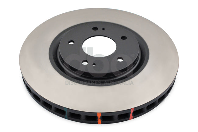 Mitsubishi Lancer Evo DBA 4000 Series plain Front Brake Discs (Pair)