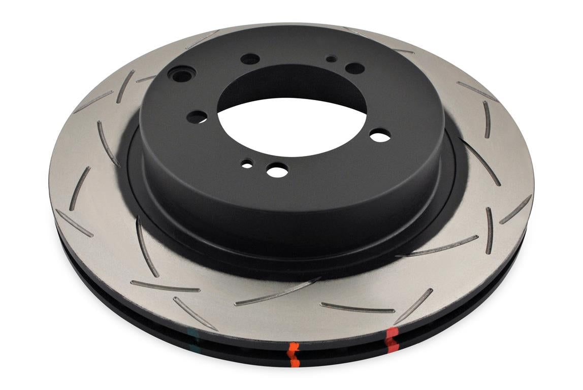 Mitsubishi Lancer Evo DBA Rear Brake Kit – 4000 Series T3 Slotted & Xtreme Performance Brake Pads (DBA4419S-1521XP)