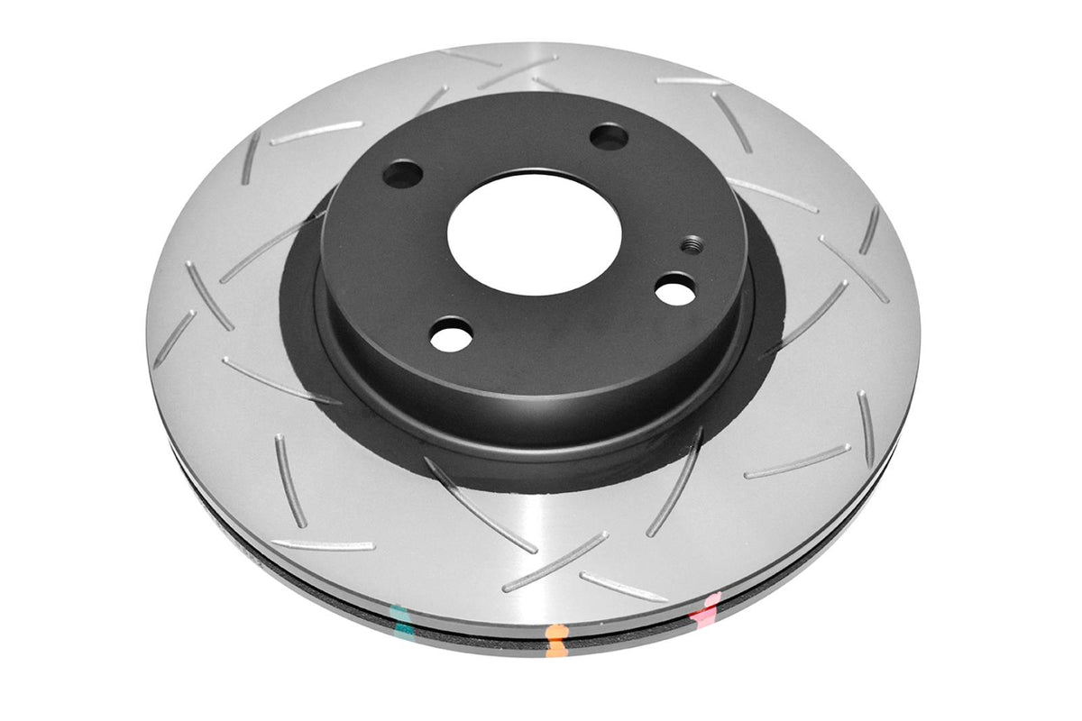 Mazda MX5 DBA Front Brake Kit – 4000 Series T3 Slotted & Xtreme Performance Brake Pads (DBA4538S-1282XP)