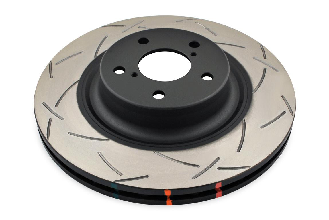 Subaru Impreza DBA Front Brake Kit – 4000 Series T3 Slotted & Xtreme Performance Brake Pads
