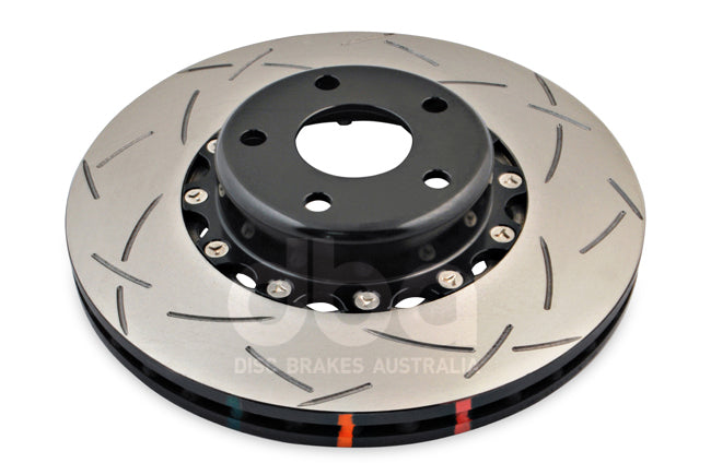 Subaru BRZ / Forester / Impreza / Toyota GT86 DBA 5000 Series T3 Slotted Black Hat Front Brake Discs (Pair) (DBA5010BLKS