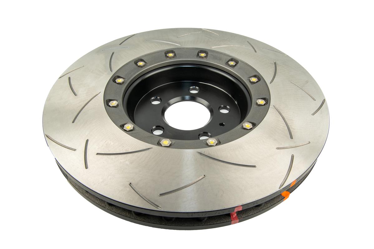 Audi A8 / SQ5 DBA 5000 Series T3 Slotted Black Hat Front Brake Discs (Pair)
