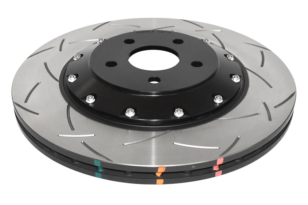 Ford Focus DBA 5000 Series T3 Slotted Black Hat Front Brake Discs (Pair)