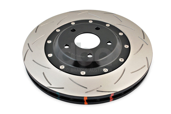 Chevrolet Corvette DBA 5000 Series T3 Slotted Black Hat Front Brake Discs (Pair)