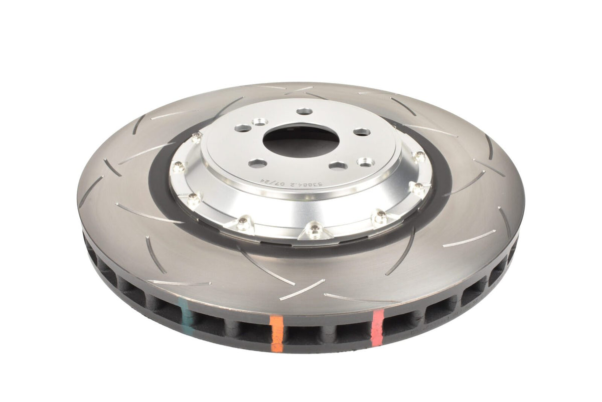 Mercedes-Benz C-Class DBA 5000 Series T3 Slotted Silver Hat Front Brake Discs (Pair)
