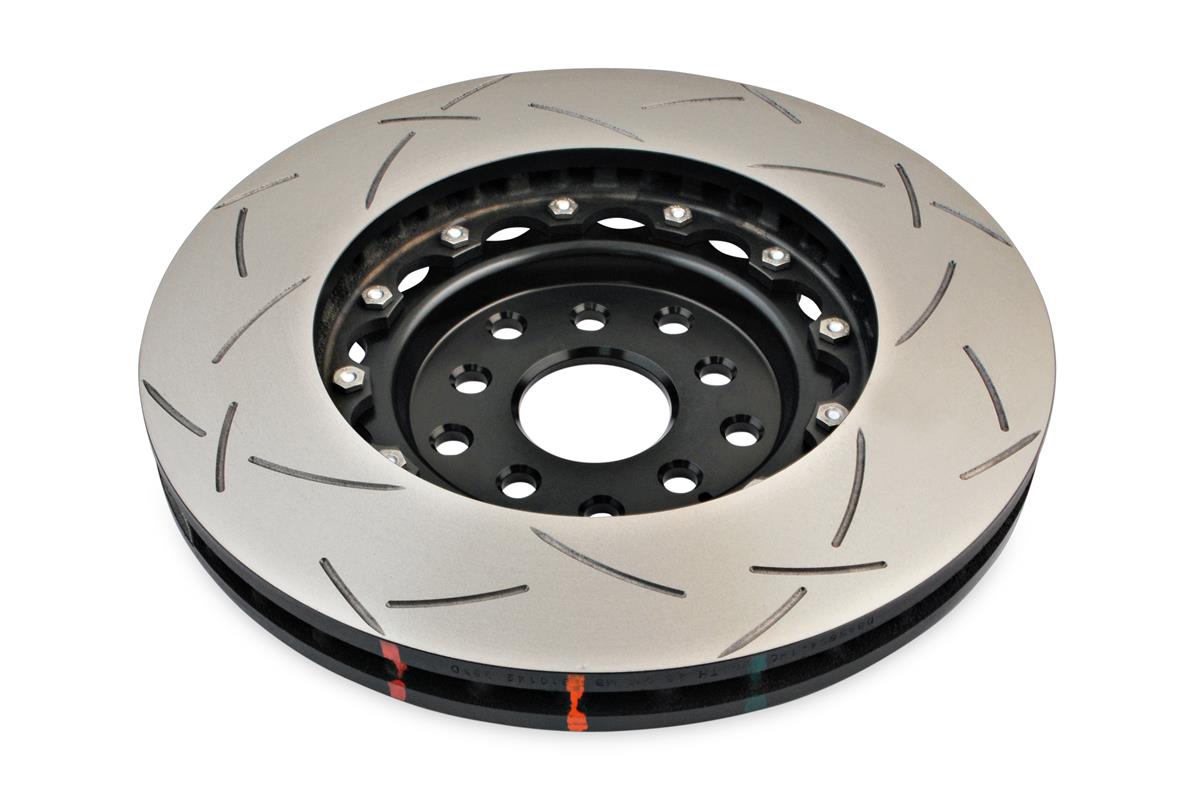 Subaru BRZ / Forester / Impreza / Toyota GT86 DBA 5000 Series T3 Slotted Black Hat Front Brake Discs (Pair) (DBA5654BLKS