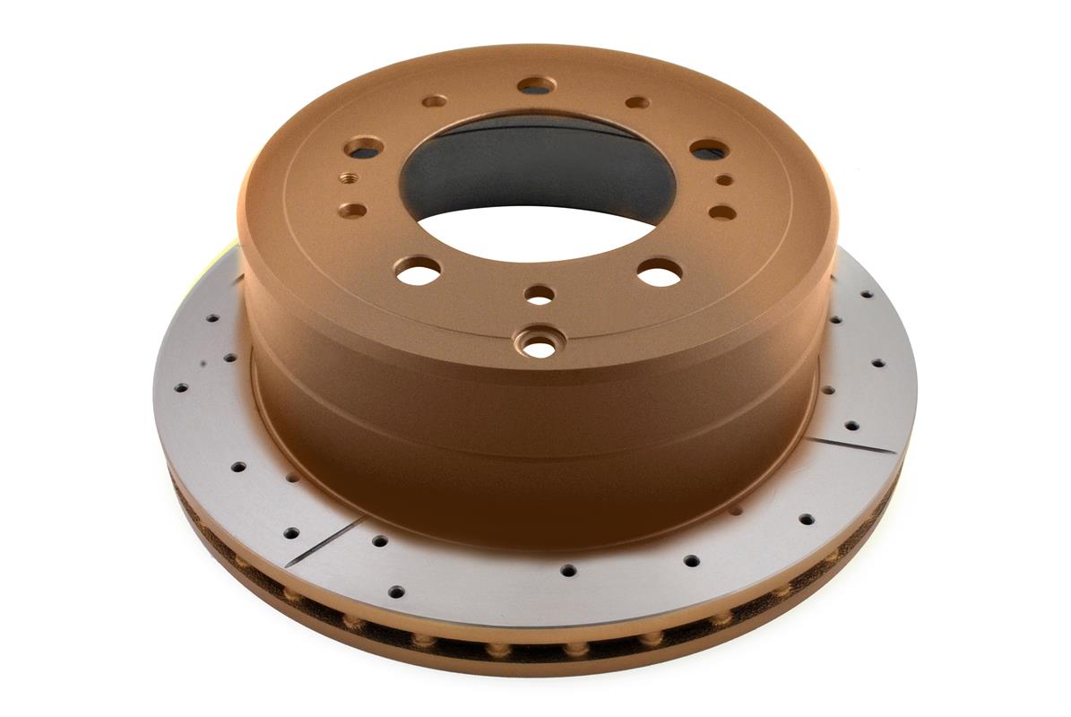 Toyota Landcruiser DBA Rear Brake Kit – Street Series X-GOLD & Street Performance Brake Pads