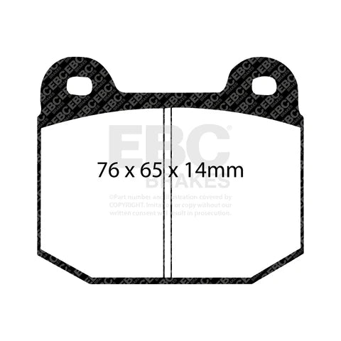 Ferodo Rear Brake Pads 350Z, Lancer Evo, BRZ, Skyline R32/33/34, Impreza, Forester-2