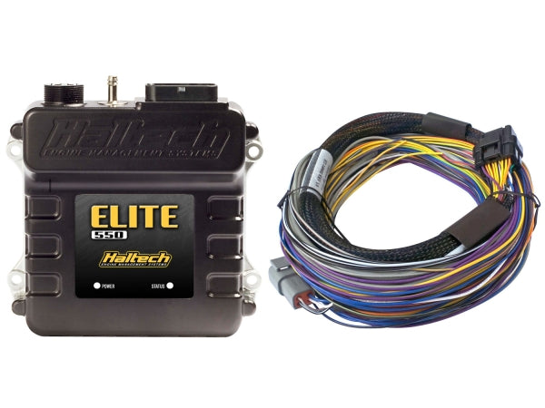 Elite 550 + Basic Universal Wire-in Harness Kit Length: 2.5m (8')