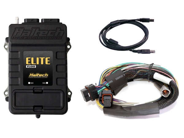 Elite 1500 + Basic Universal Wire-in Harness Kit LENGTH: 2.5m (8')