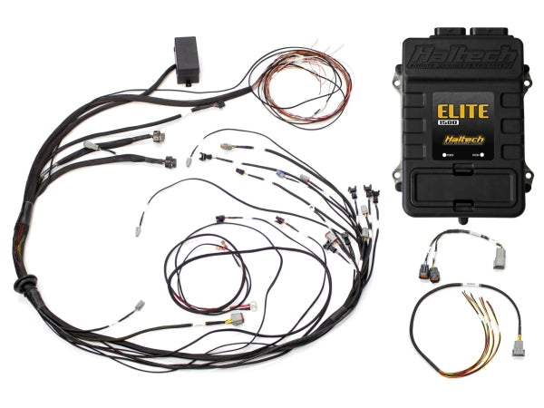 Elite 1500 + Mazda 13B S6-8 CAS with Flying Lead Ignition Terminated Harness Kit Injector Connector: Bosch EV1