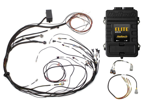 Elite 1500 + Mazda 13B S6-8 CAS with Flying Lead Ignition Terminated Harness Kit Injector Connector: Bosch EV1