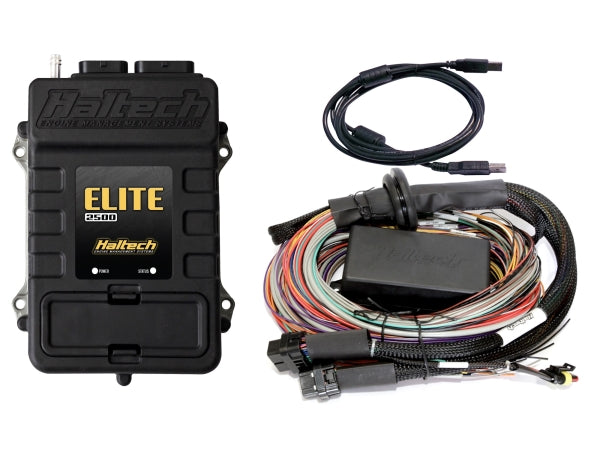 Elite 2500 + Premium Universal Wire-in Harness Kit LENGTH: 2.5m (8')