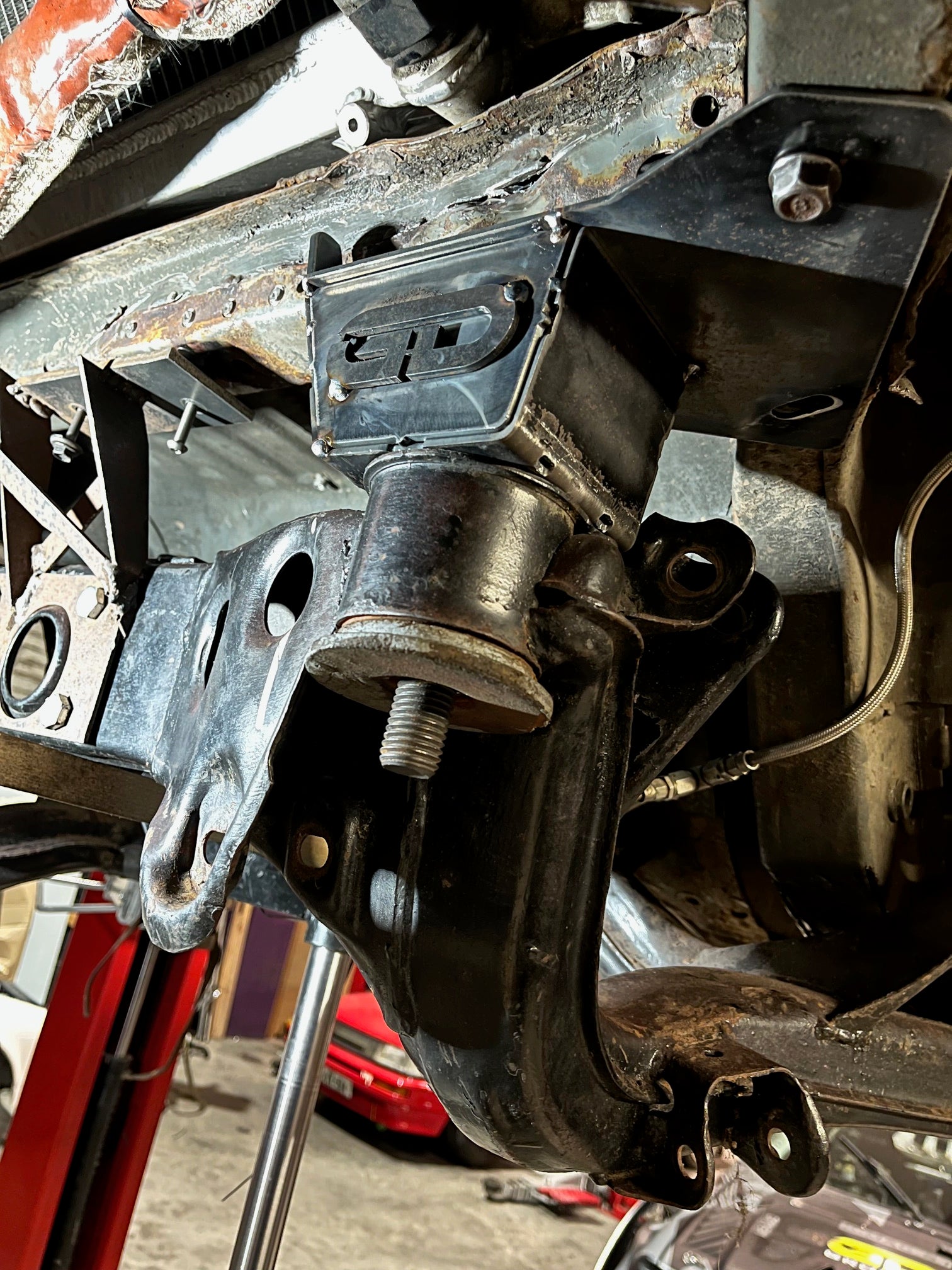 Rear S13 Subframe Mounting Kit to AE86-2