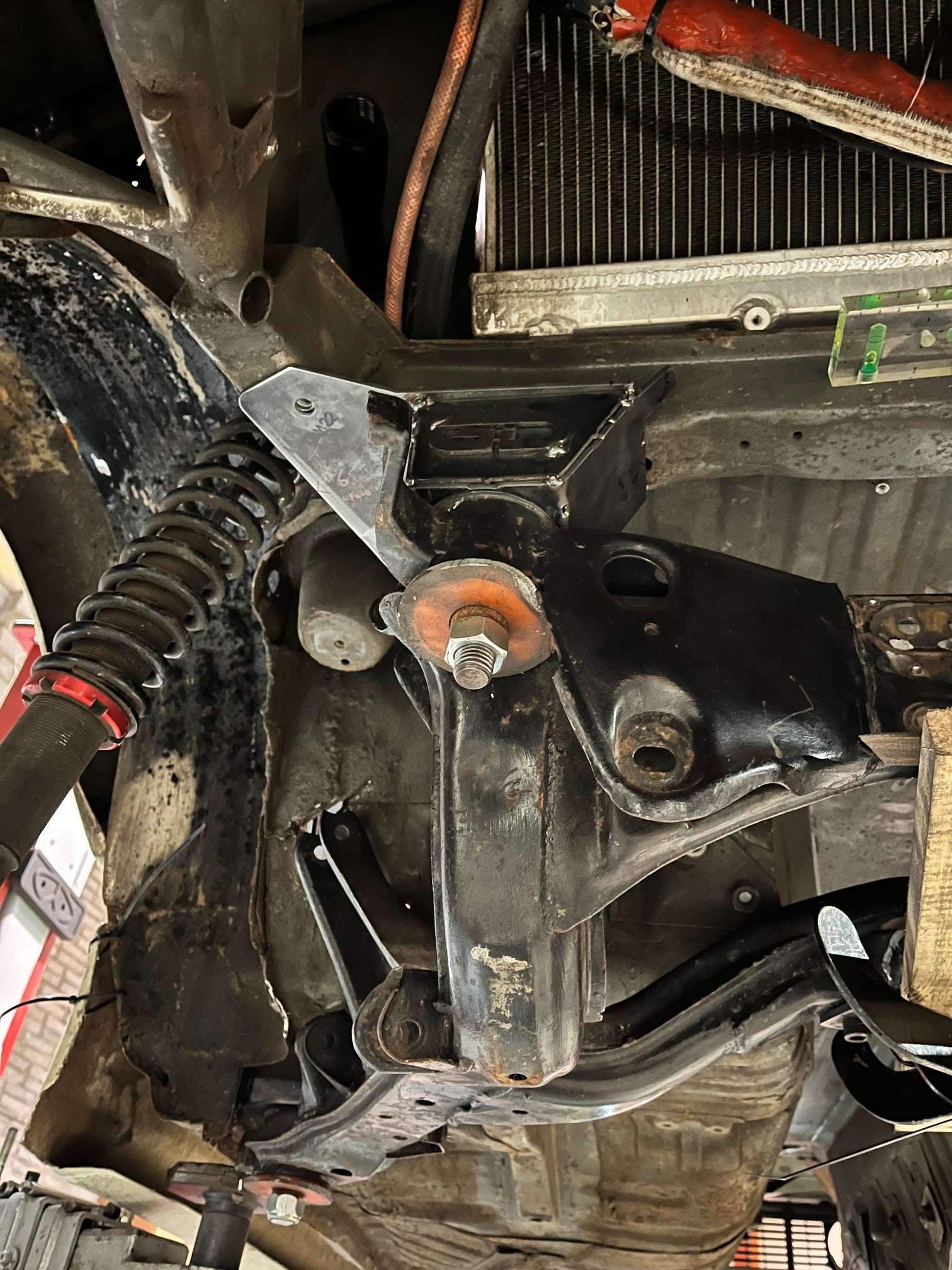 Rear S13 Subframe Mounting Kit to AE86-7