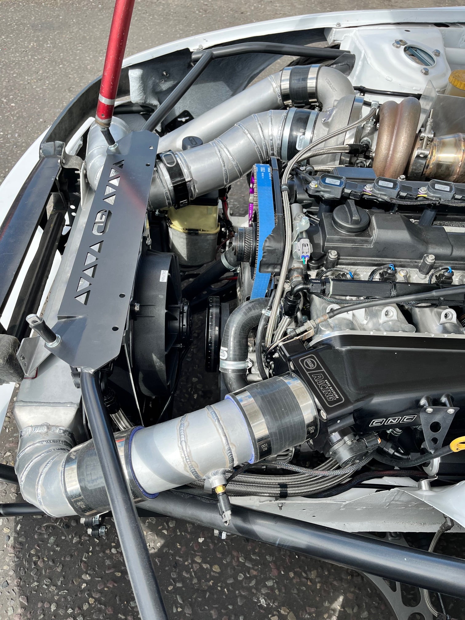 Oil Cooler (40 Row with Race Fan)-2