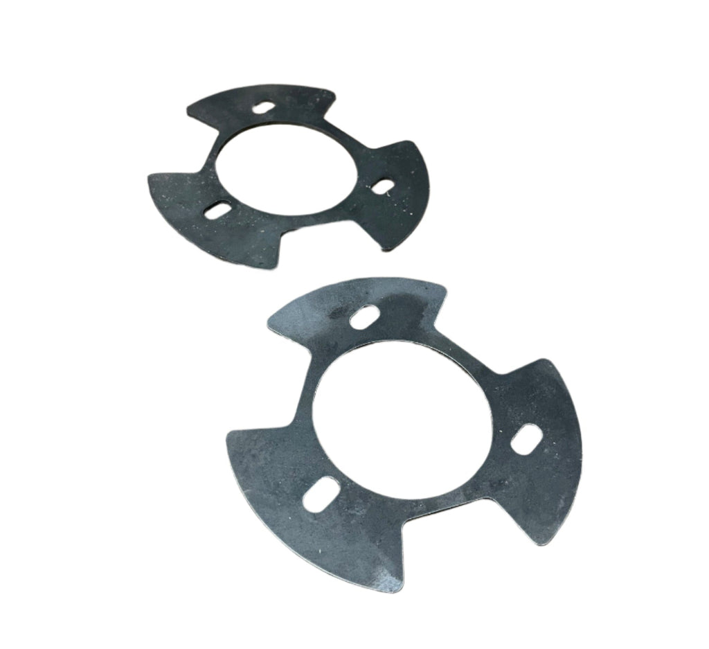 E46 Front Shock Top Reinforcement Plates (Flowers)