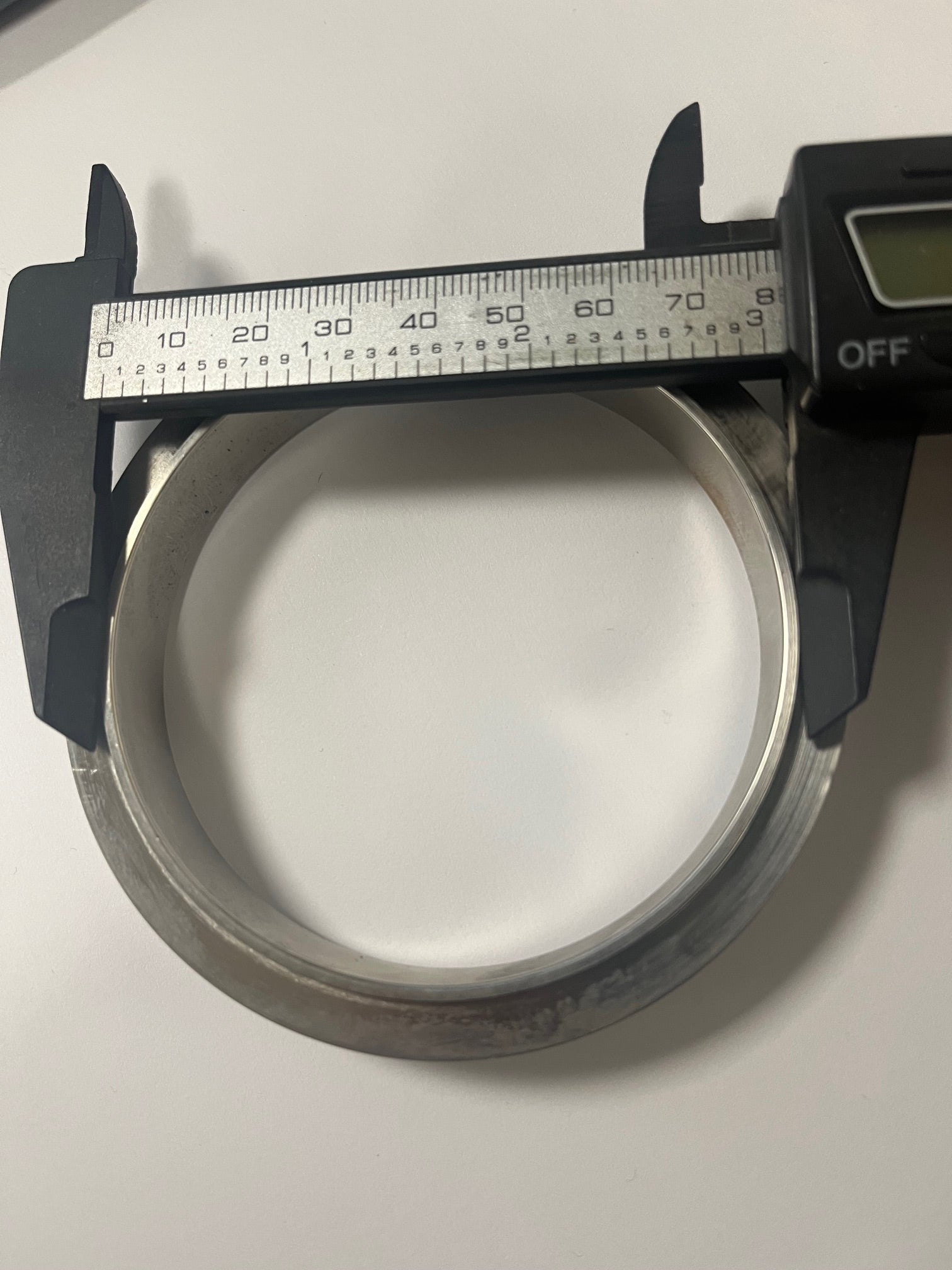 Garrett G25 / G30 / G35 / GT30 / GT35 turbine housing V Band outlet flange 78mm-2
