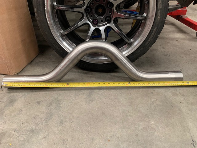 2.5" (63mm) Over-axle bend S/S-4
