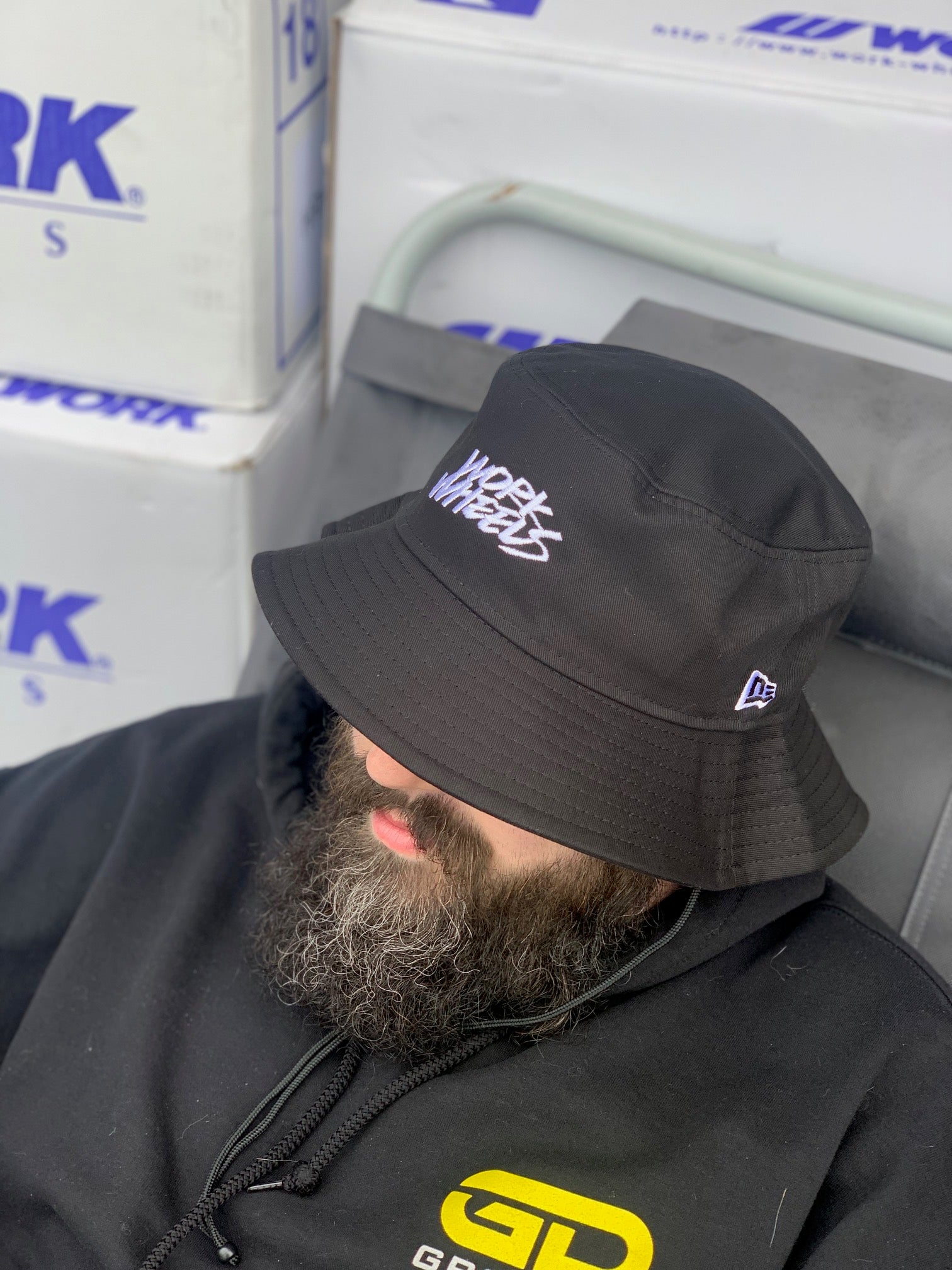 Work Wheels Bucket Hat