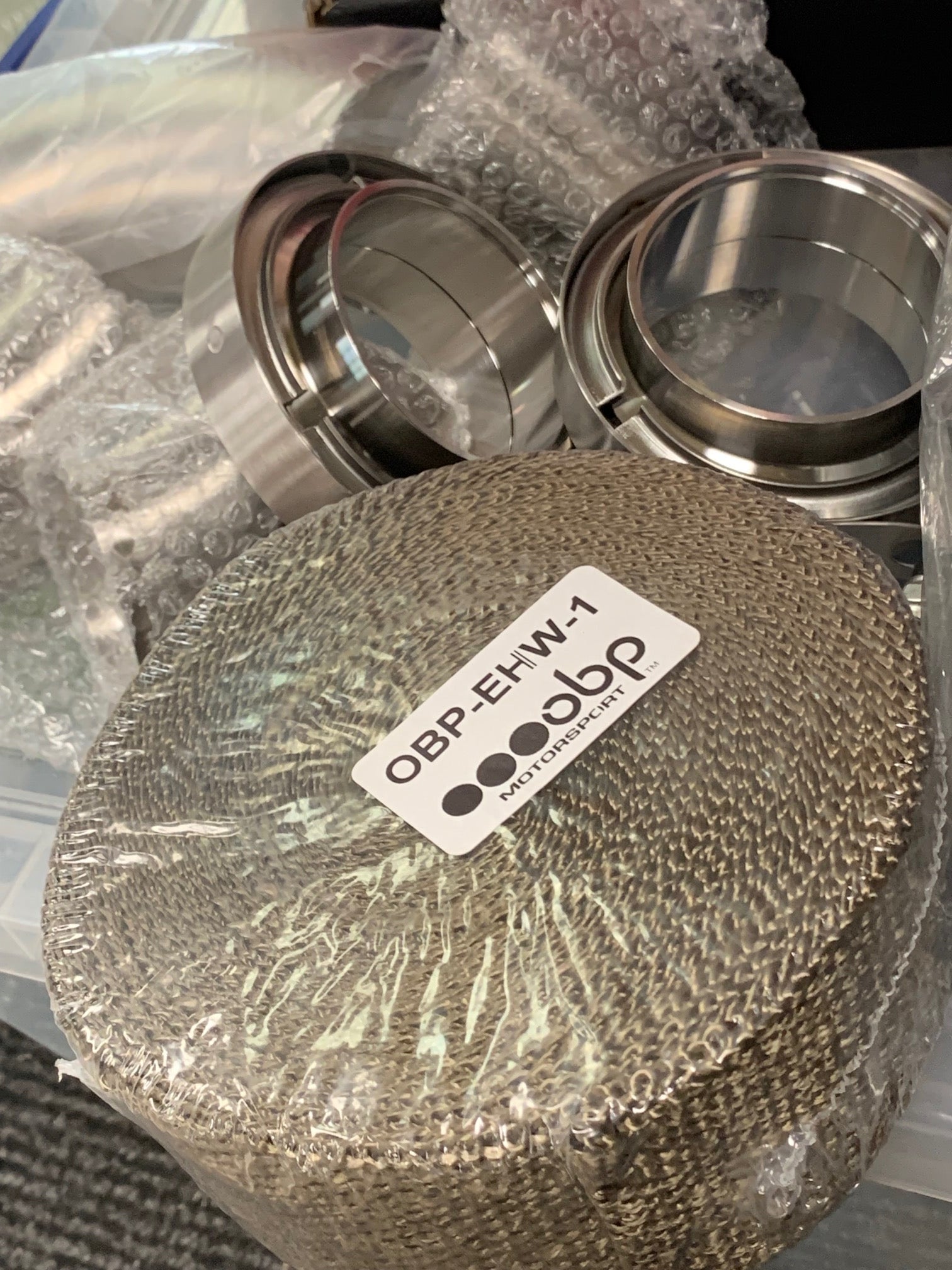 OBP Exhaust Heat Wrap Titanium Grey-3