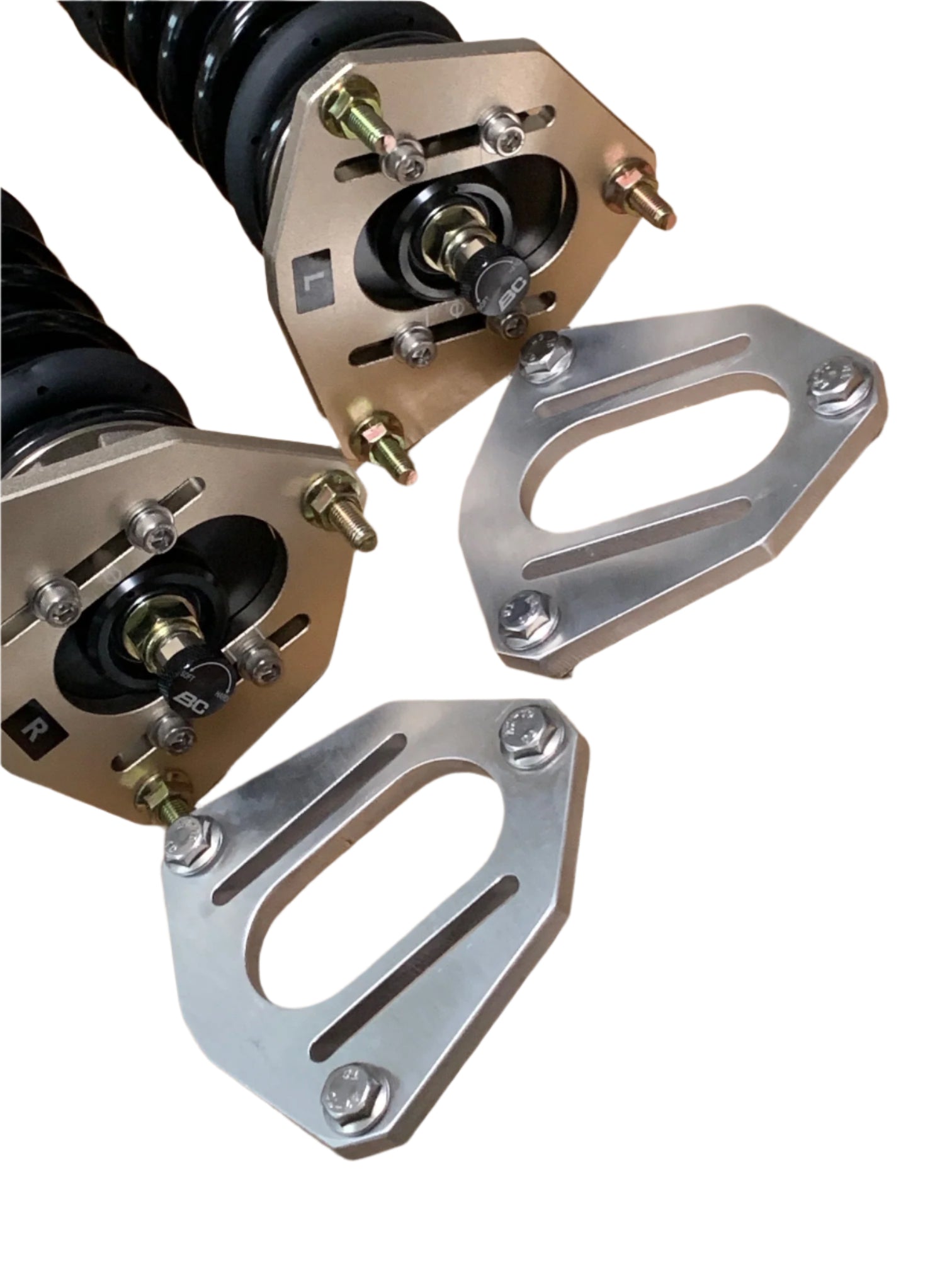 AE86 to KP60/61/62 Conversion Front Suspension Tops for BC Racing coilover-1
