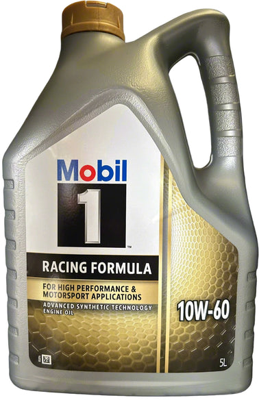Mobil 1 10W-60 Racing Formula Oil 5L (formerly Motorsport Formula)