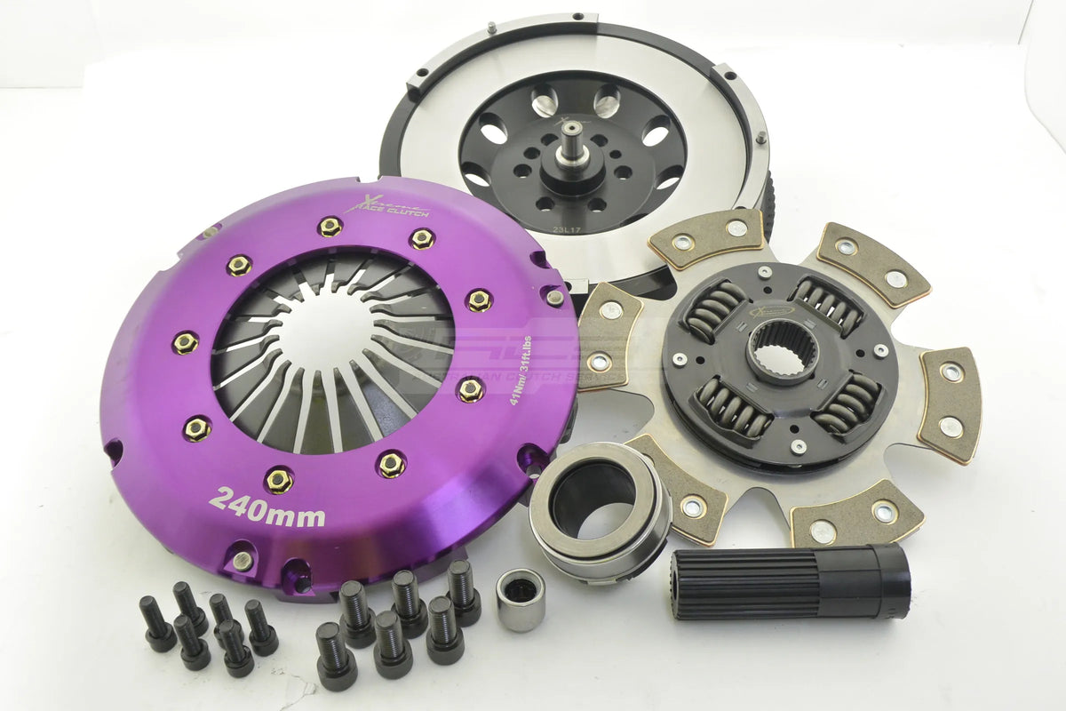 BMW 1-Series / 3-Series / Z4 E82/E88/E90/E91 N54 Clutch Kit Xtreme Performance Race Sprung Ceramic Incl Flywheel 910Nm