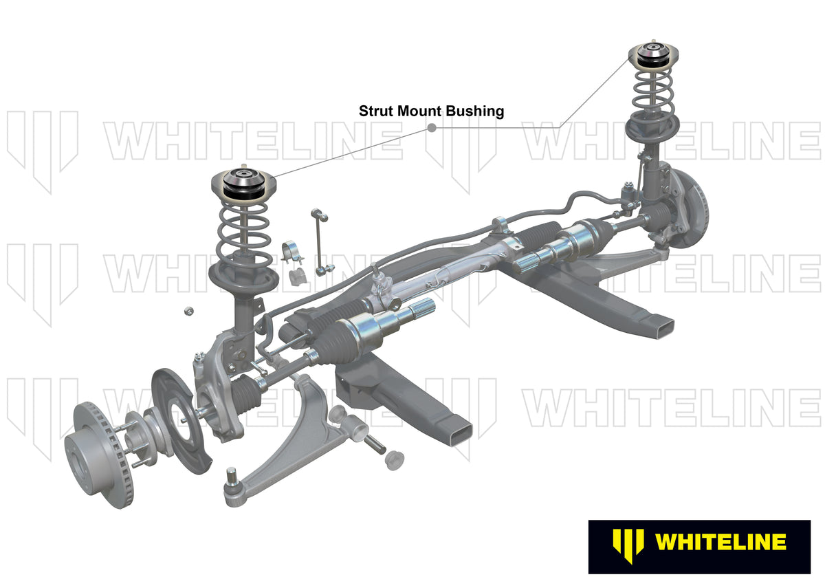 Subaru Forester / Impreza / Legacy SF/GC/GF/GD Whiteline Caster/Camber Offset Front Strut Mount Kit
