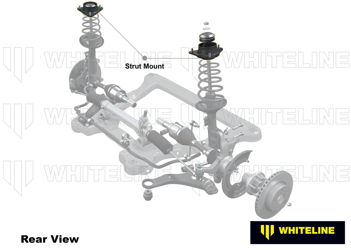 Subaru Impreza / Levorg / WRX GE/GH/GR/GV Whiteline Caster/Camber Offset Front Strut Mount Kit