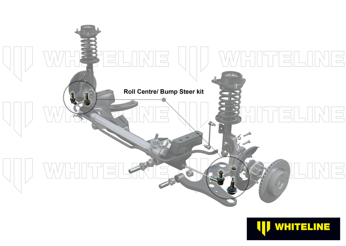 Subaru BRZ / Toyota 86 ZC6/ZN6 Whiteline Front Roll Centre/Bump Steer Correction Kit