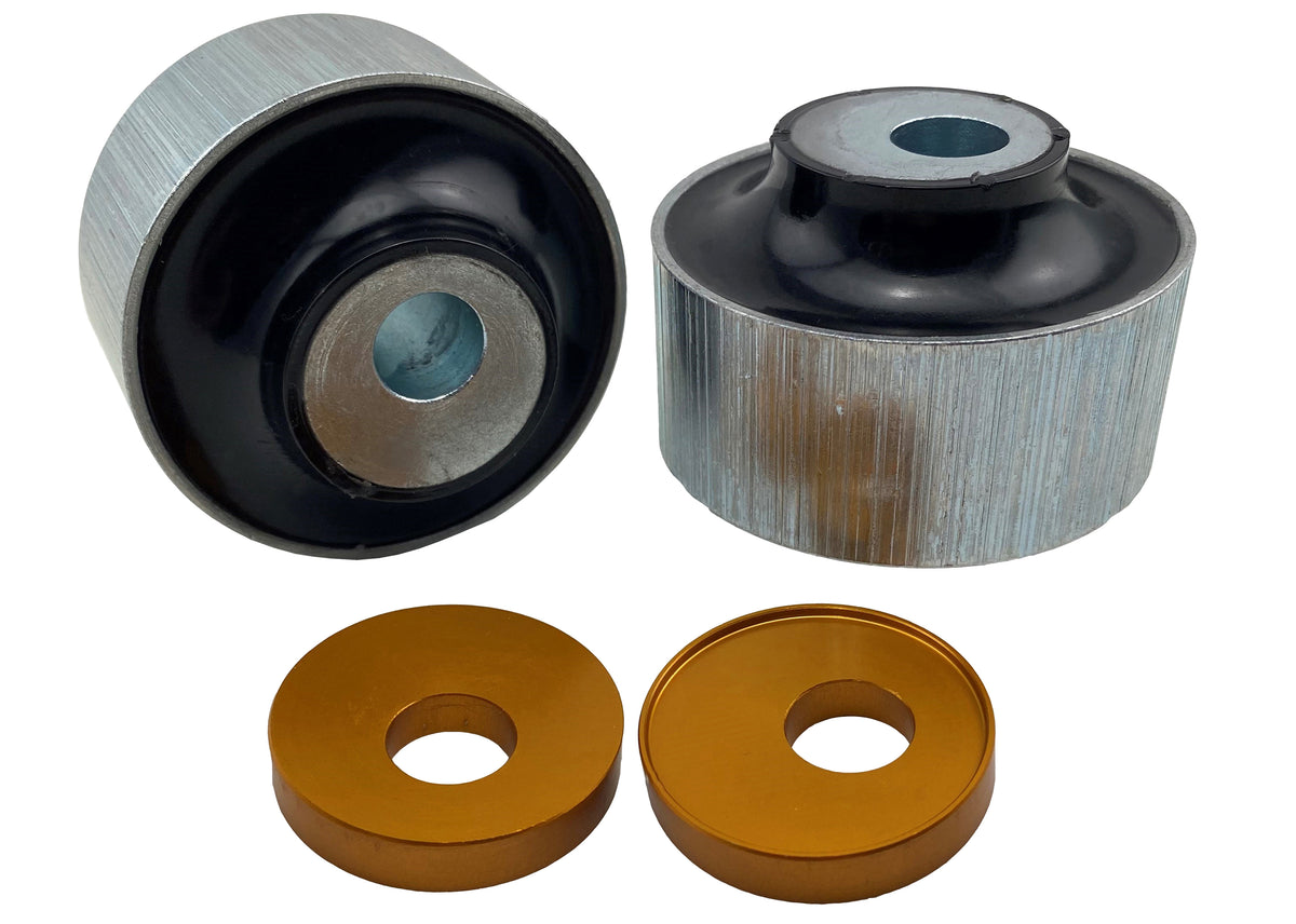 Toyota Corolla / Yaris E210/P210 Whiteline Front Lower Inner Rear Bushings Offset Caster & Anti Lift