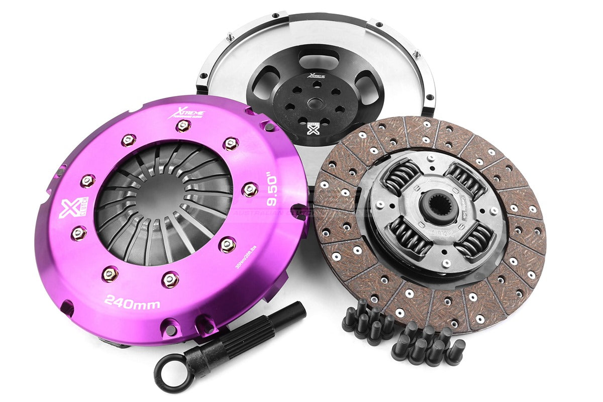 Hyundai i20 G4FP/G4FV Clutch Kit Xtreme Performance Heavy Duty Organic Incl Flywheel 600Nm Conversion kit Dual-mass to s