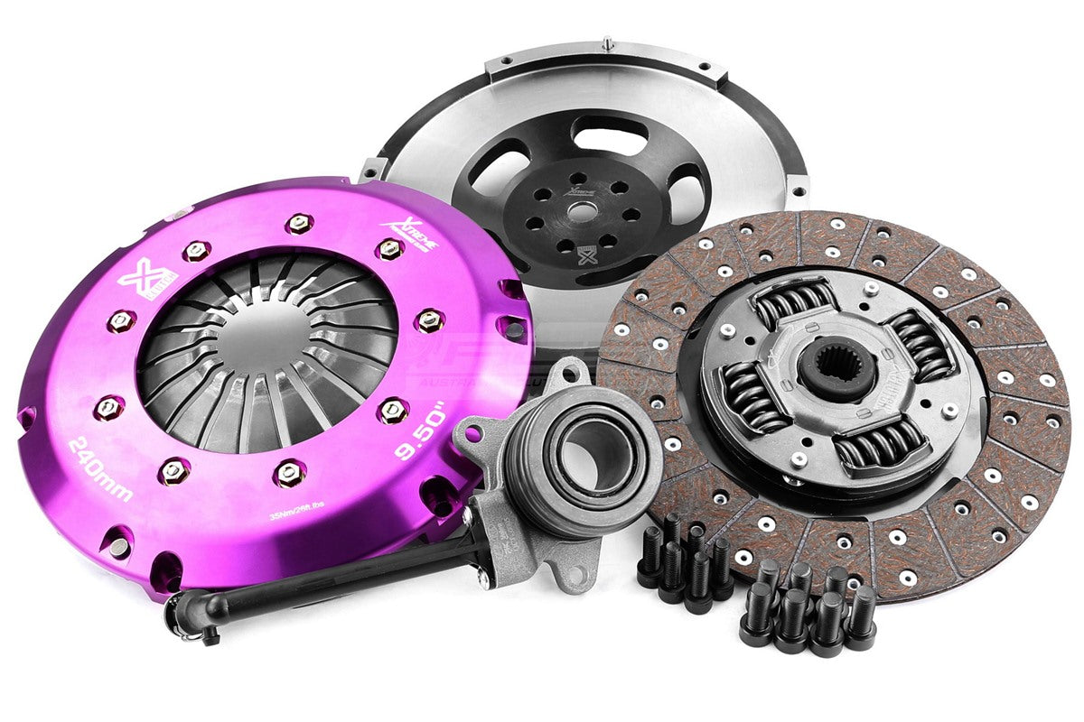 Hyundai i20 G4FP/G4FV Clutch Kit Xtreme Performance Heavy Duty Organic Incl Flywheel & CSC 600Nm Conversion kit Dual-mas