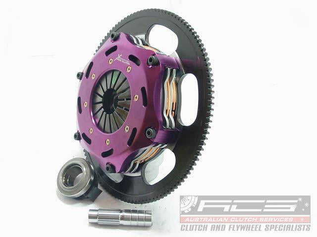 Honda K20 Xtreme Performance 184mm Rigid Ceramic Twin Plate Clutch Kit Incl Flywheel 1220Nm-1