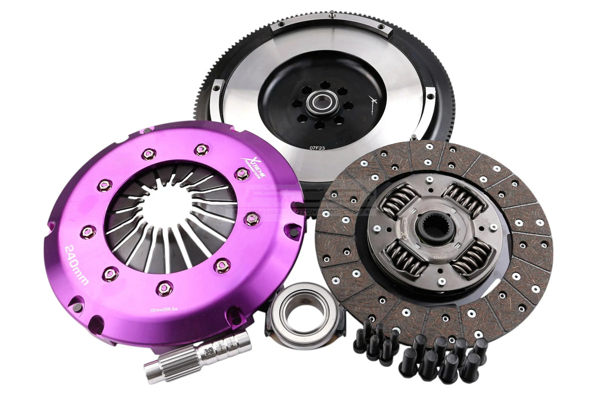 Honda Civic Gen. IX/Gen. X/Gen. XI K20C1 Clutch Kit Xtreme Performance Heavy Duty Organic Incl Flywheel 600Nm Conversion