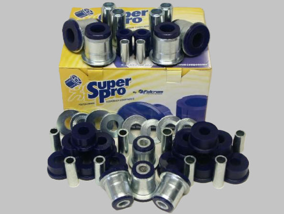 Toyota Land Cruiser SuperPro Front Control Arm Rear Panhard Rod & Trailing Arm Bush Kit