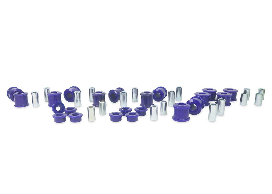 Toyota Land Cruiser SuperPro Radius Arms & Panhard Rods Bush Kit - Standard bushes to front radius arms Kit will complete front and rear of the vehicle