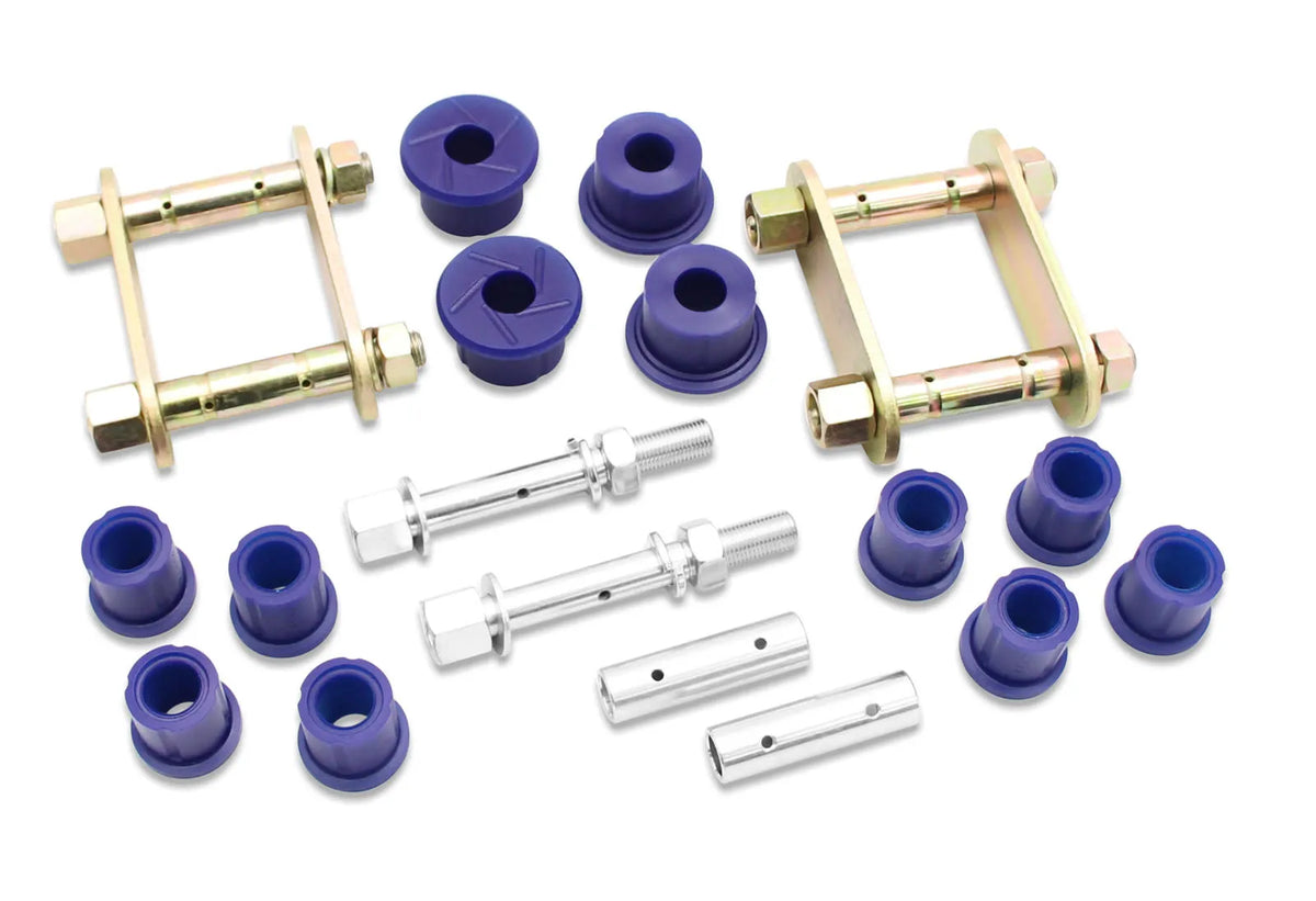 Holden Colorado / Holden Rodeo / Isuzu D-MAX SuperPro Greasable Shackle and Bush Kit
