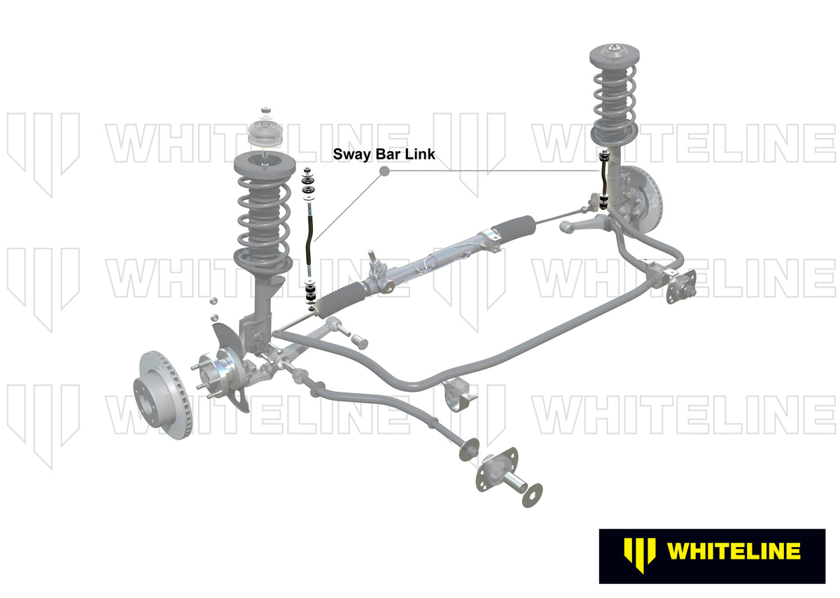Nissan 180SX / 200SX / Silvia S13/S14/S15 Whiteline Front Anti Roll Bar Links (Pair)