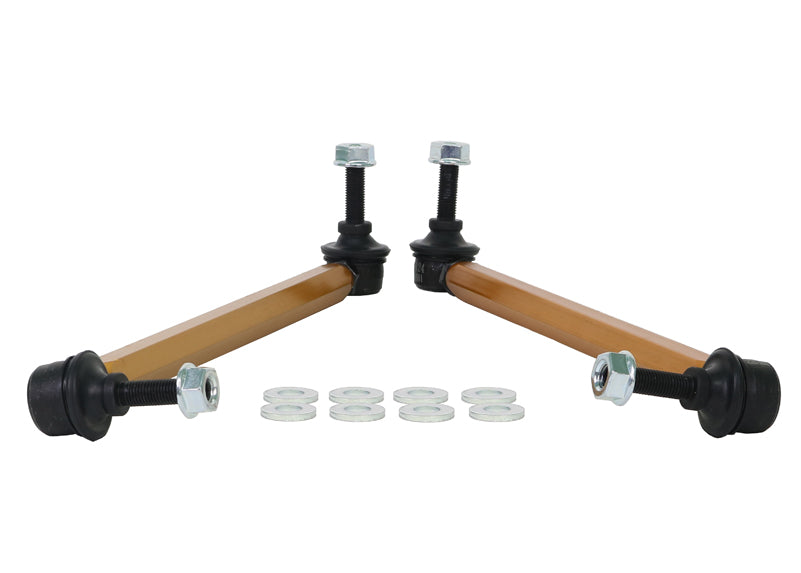 BMW 2 Series / BMW 3 Series / BMW 4 Series F87/E90/E91/E92 Whiteline Sway Bar Links Adjustable Ball Style (Pair)