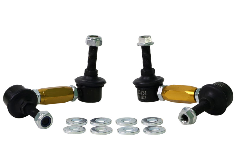 Ford Falcon/Fairlane BA, BF and FPV, Honda Integra DC2 and Mazda CX-7 Whiteline Adjustable Anti Roll Bar Links 90-115mm 