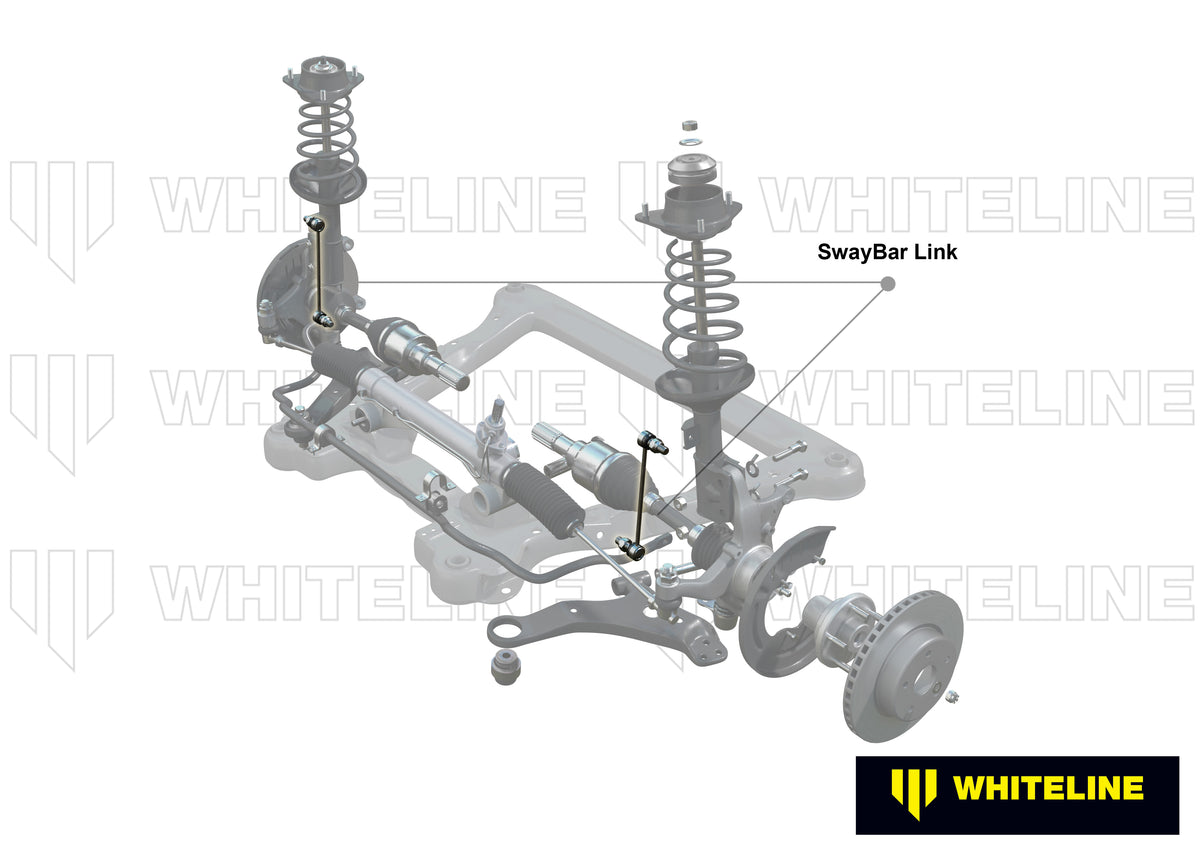 Audi, Seat, Skoda and Volkswagen PQ34 Fwd/Awd Whiteline Front Adjustable Anti Roll Bar Links (Pair)