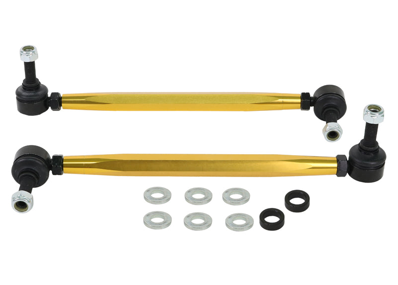 Audi, Seat, Skoda and Volkswagen PQ35/MQB Fwd/Awd Whiteline Front Adjustable Anti Roll Bar Links 320-345mm (Pair)