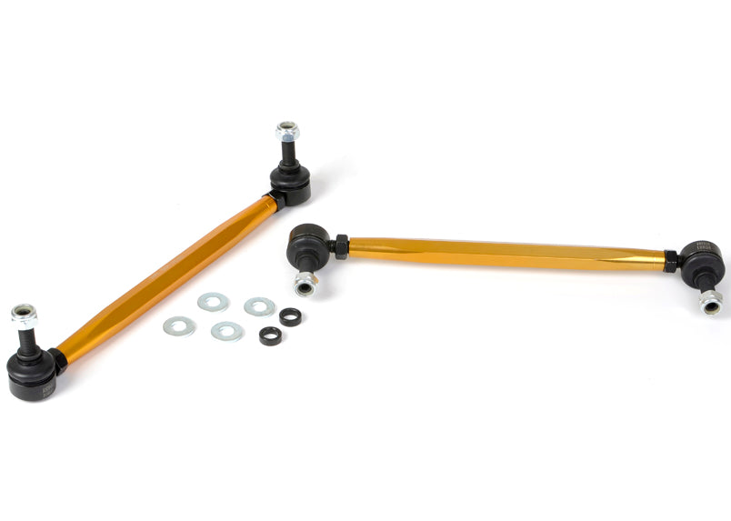 Audi, Seat, Skoda and Volkswagen PQ35/MQB Fwd/Awd Whiteline Front Adjustable Anti Roll Bar Links 320-345mm (Pair)