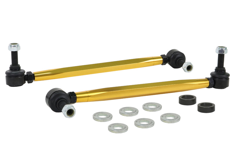 Audi, Seat, Skoda and Volkswagen PQ35/MQB Fwd/Awd Whiteline Front Adjustable Anti Roll Bar Links 320-345mm (Pair)