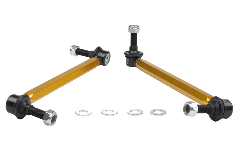 Hyundai I30, Veloster, Kia Cerato and Ford Mustang Whiteline Front Adjustable Anti Roll Bar Links 270-295mm (Pair)