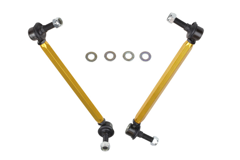 Hyundai I30, Veloster, Kia Cerato and Ford Mustang Whiteline Front Adjustable Anti Roll Bar Links 270-295mm (Pair)